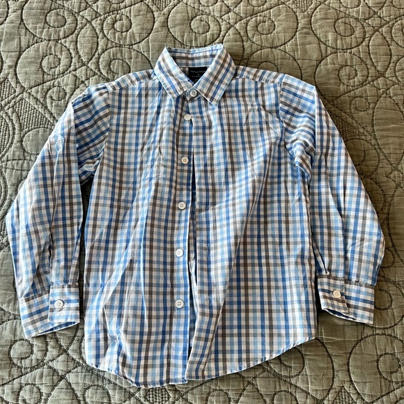 Nautica boys Formal Suit Set - Vest, Pants and Collared Dress Shirt - Picture 5 of 6